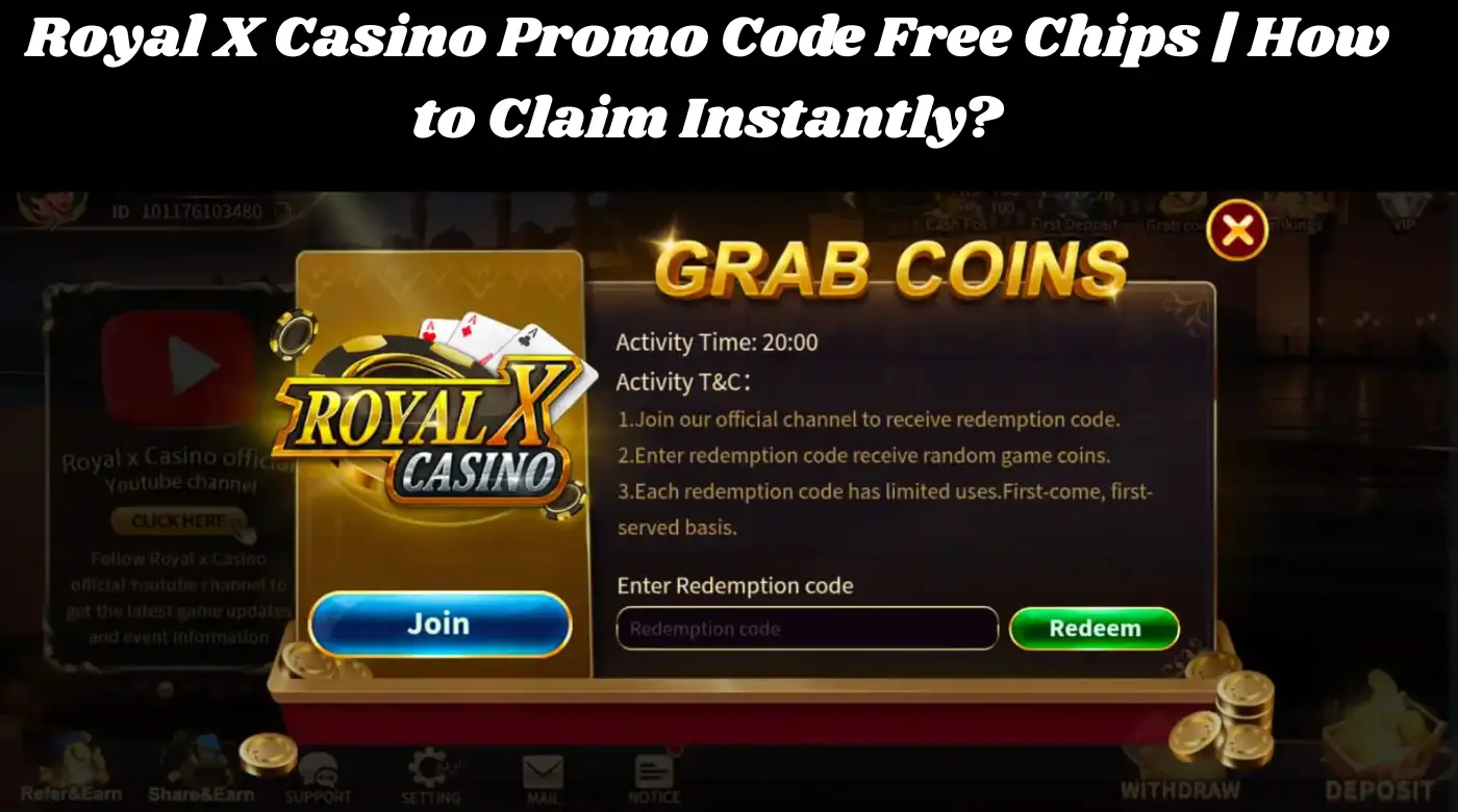 Royal X Casino Promo Code