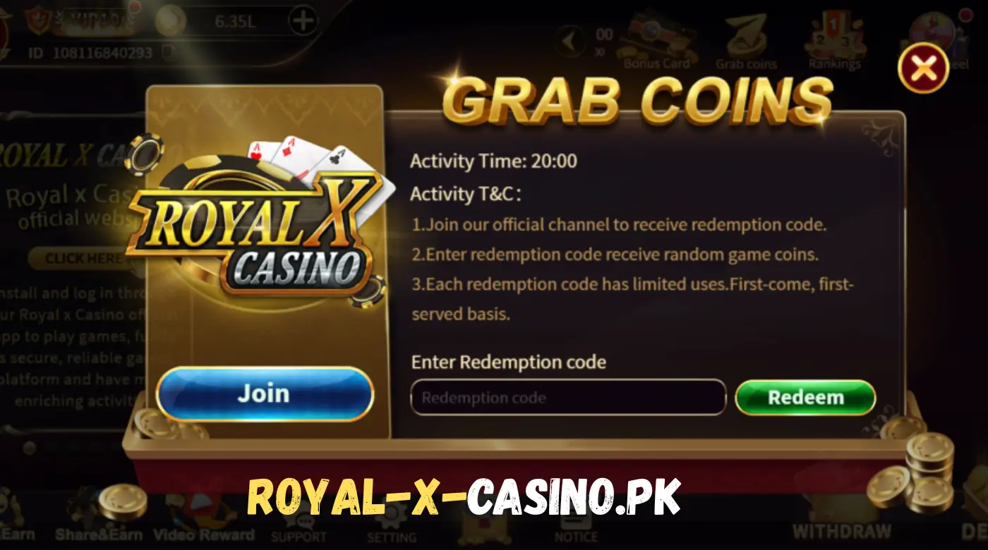 Royal X Casino Welcome Bonus